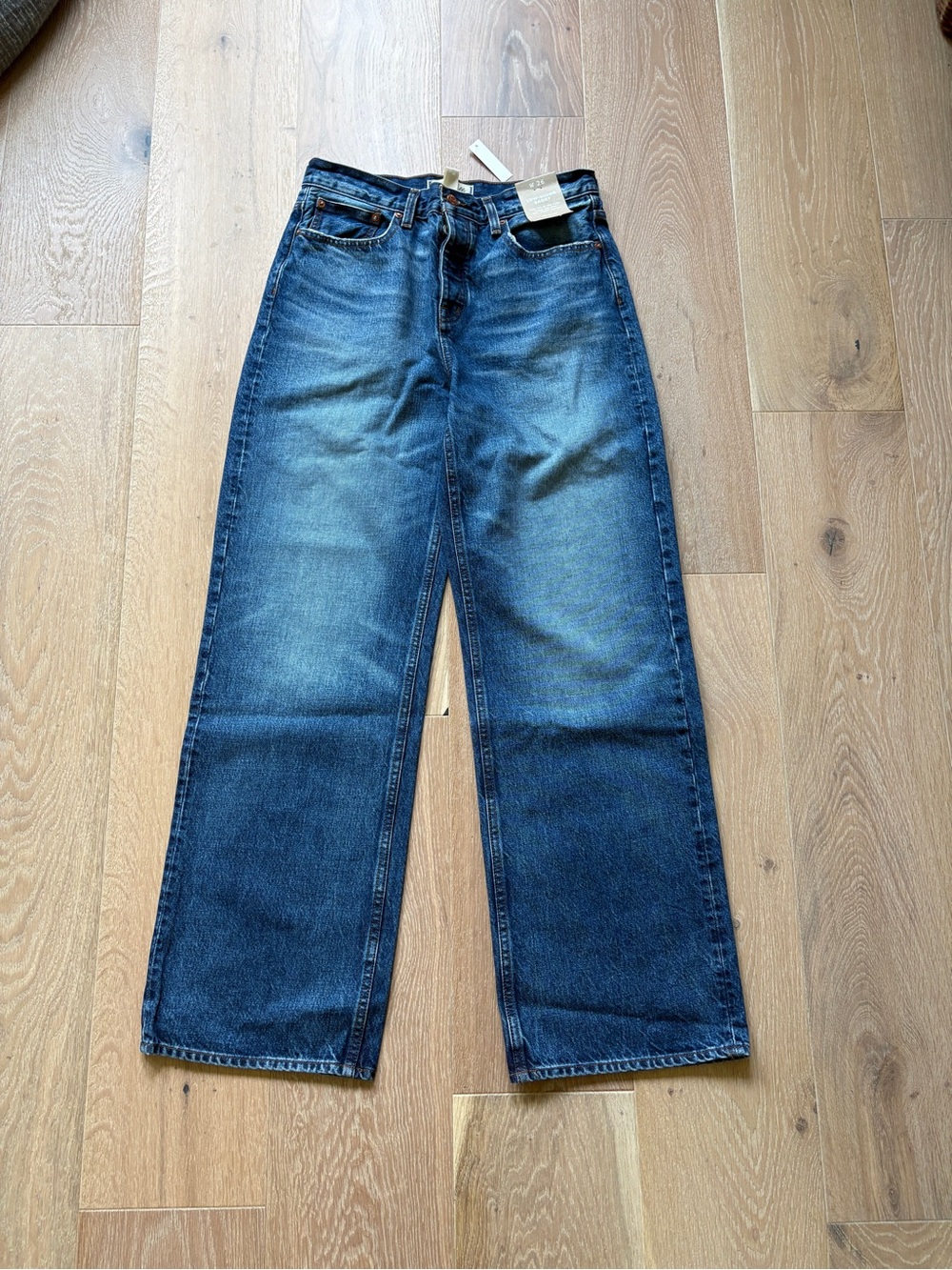 NWT Madewell low-slung baggy jean 26